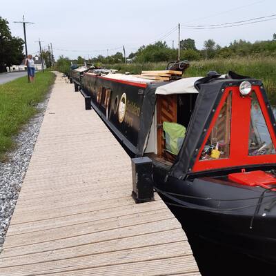 Boats moored